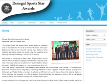 Tablet Screenshot of donegalsportsstarawards.ie
